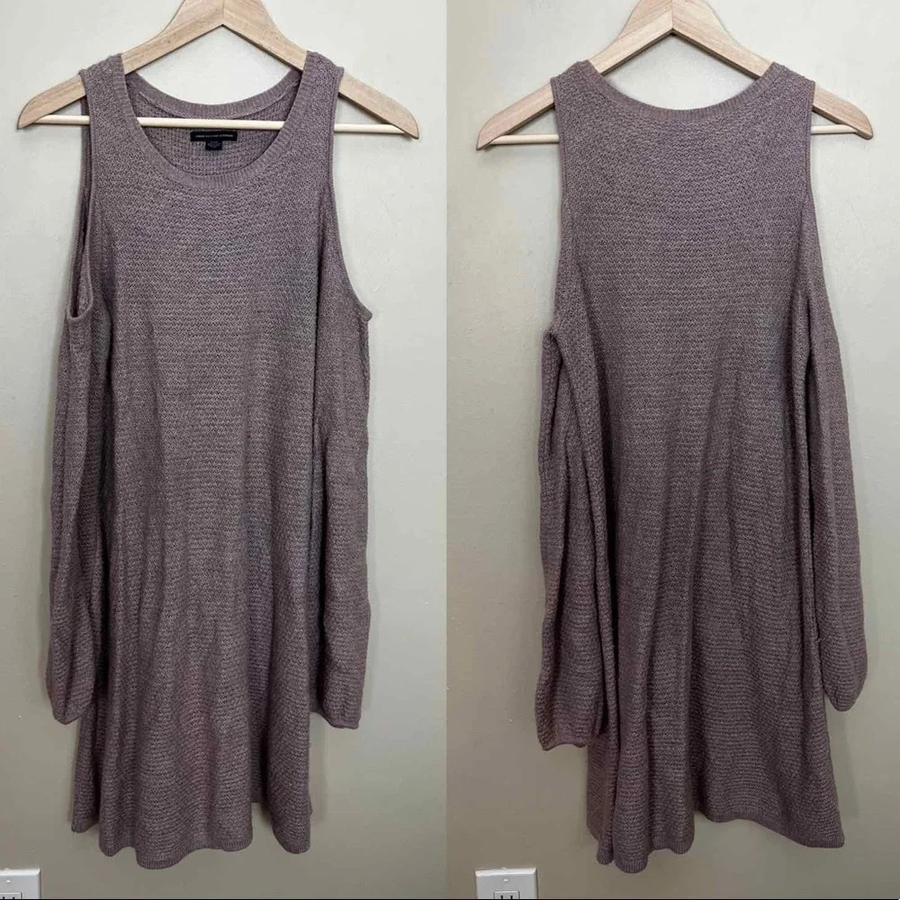 AEO • Cold Shoulder Sweater Dress